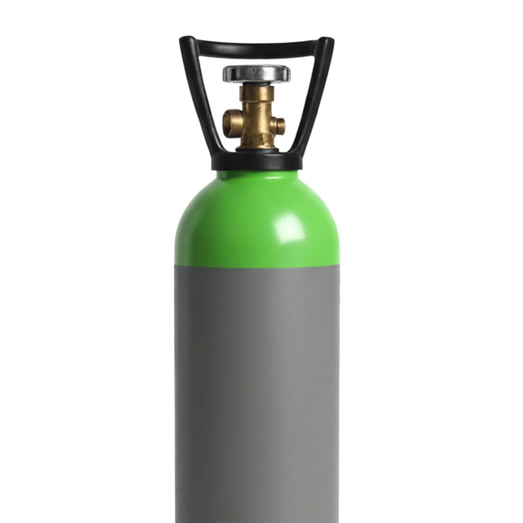 2L Cellar Beer Gas 60/40 CO₂/Nitrogen mix cylinder for home bar, ideal for smooth beer and cider dispense.