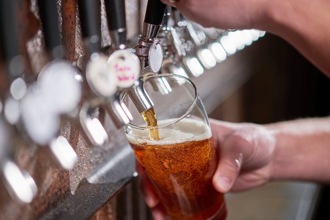 Beer gas is often made from carbon dioxide, nitrogen, or a mix of both
